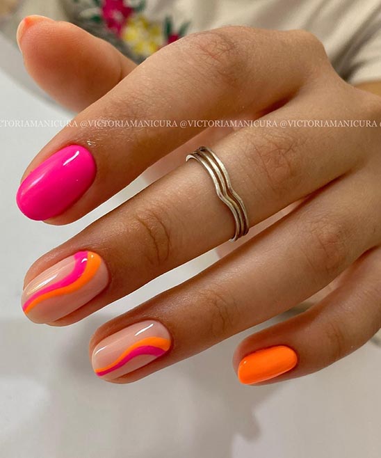 Spring Almond Shape Nail Designs