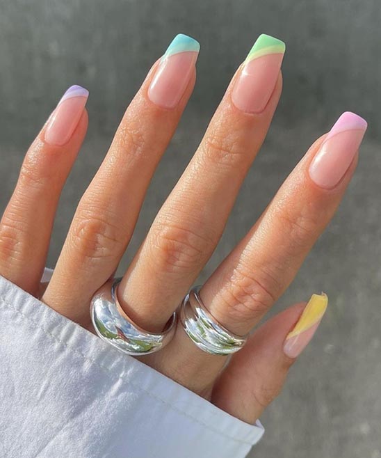 Spring Coffin Nails 2023