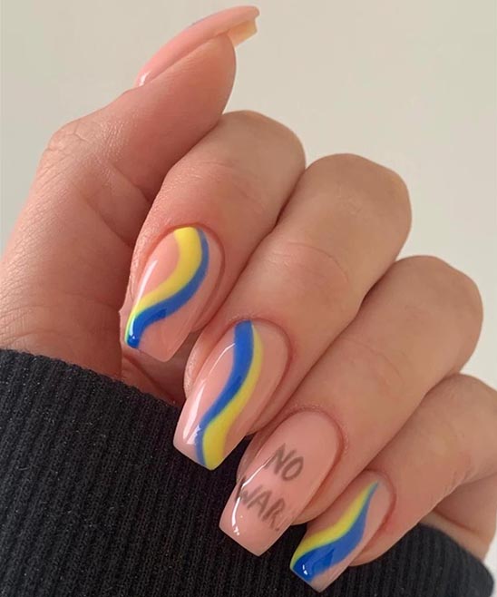 Spring Nail Design Almond