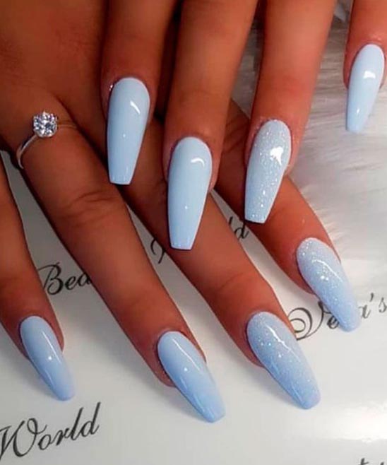 Spring Nail Designs 2023 Coffin Shape
