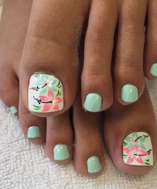 Spring Nail and Toe Designs