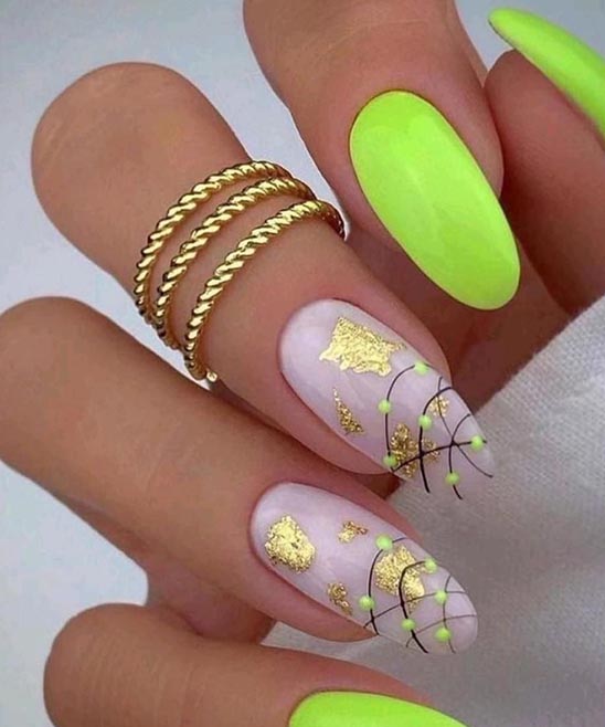 Spring Nails 2023 Almond Shape