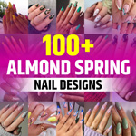 Spring Nails Almond