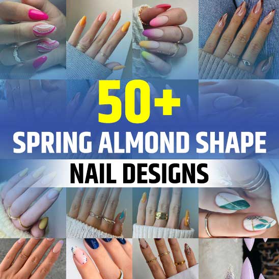 Spring Nails Almond Shape