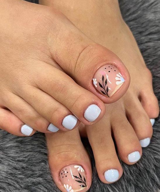 Spring Toe Nails Designs