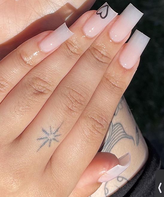 Square Long Nails