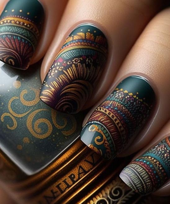 Square Press on Nails