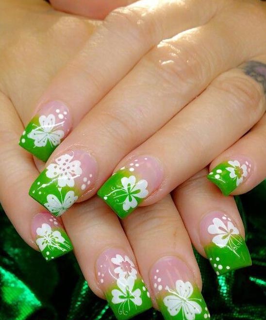 St Patrick Day Nail Art