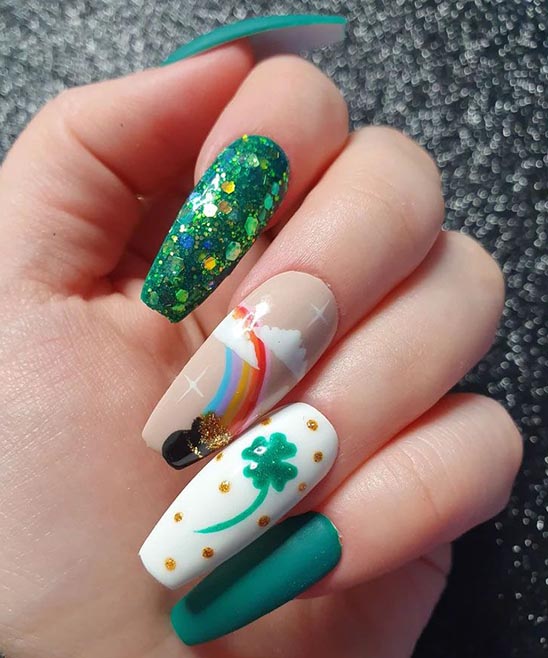 St Patrick's Day Nail Designs 2021