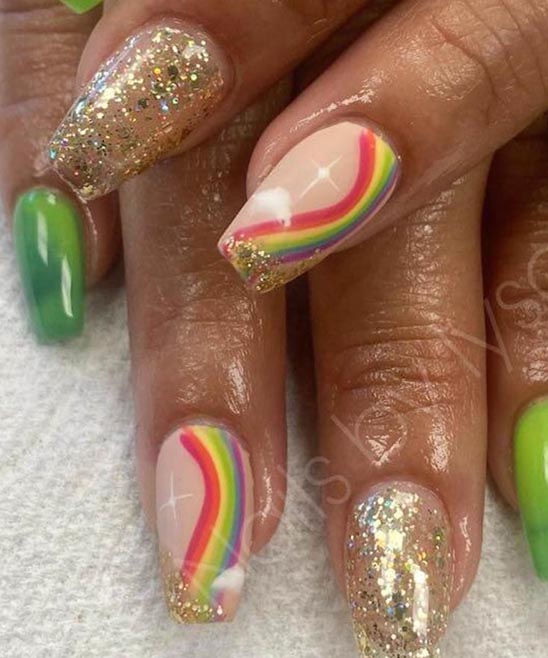 St Patricks Day Nails 2023