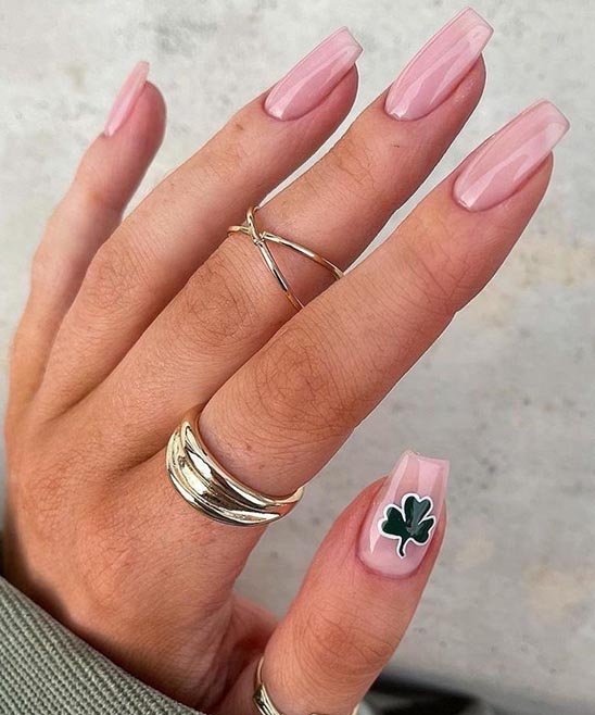 St Patricks Day Nails Simple