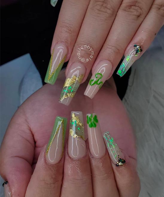 St. Patrick's Day Nail Art