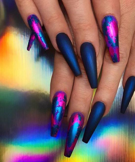 Stiletto Nail Designs for Christmas