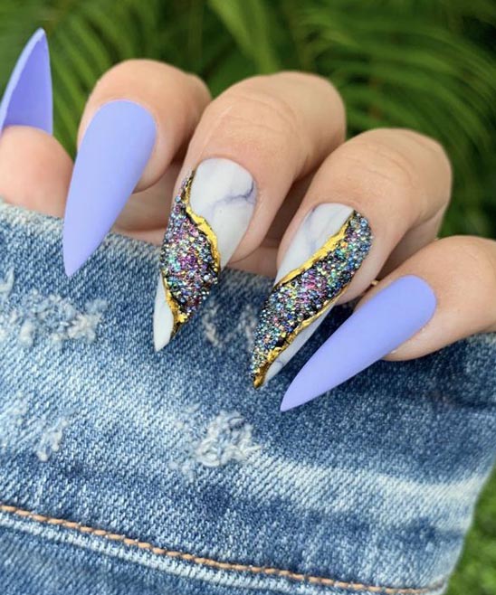 Stiletto Nails Christmas Designs