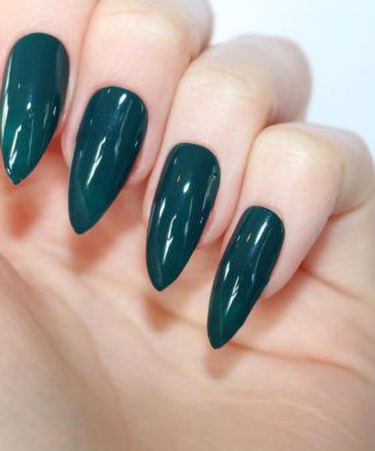 Stiletto Nails Green