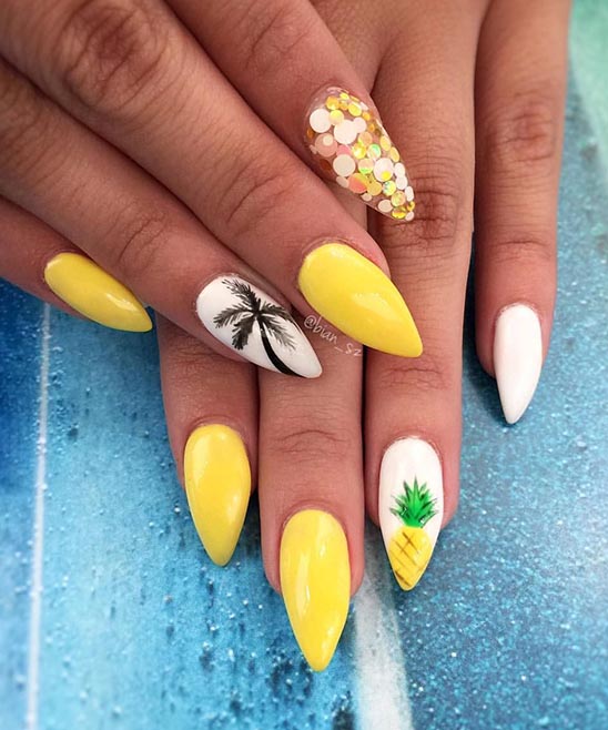 Stiletto Nightmare Before Christmas Nails