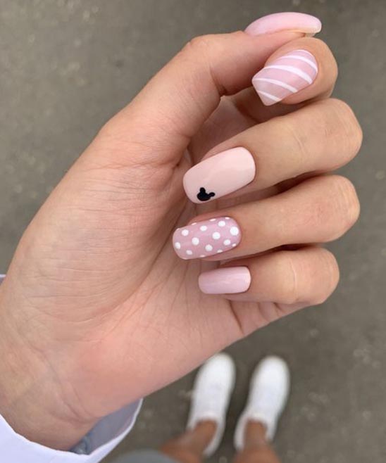 Subtle Disney Nails