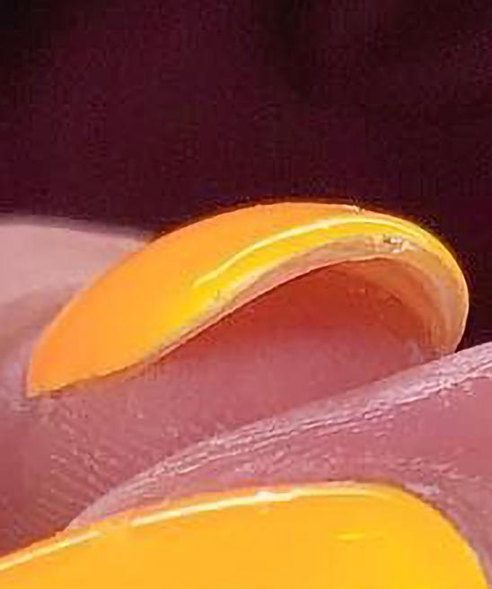 Summer Nail Design Purple an Yellow Pineapple