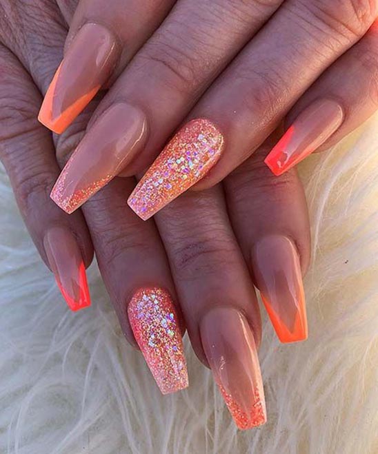 50+ Summer Coffin Nail Designs (2024) TailoringinHindi