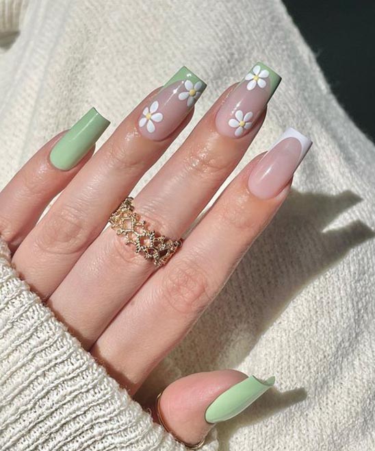 Summer Nail Designs Coffin