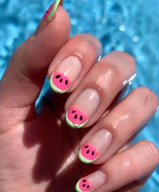 Summer Nails Watermelon