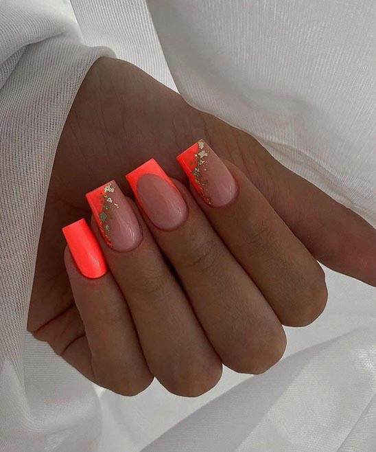 Summer Orange and Pink Nail Designs.jpg