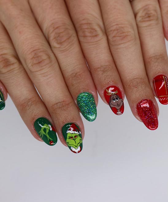The Grinch Nail Polish Collection