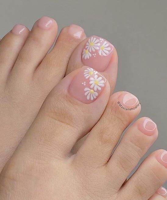 Toe Nail Art Designs for Spring
