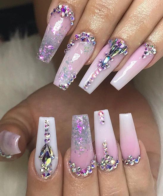 Toe Nail Rhinestone Designs