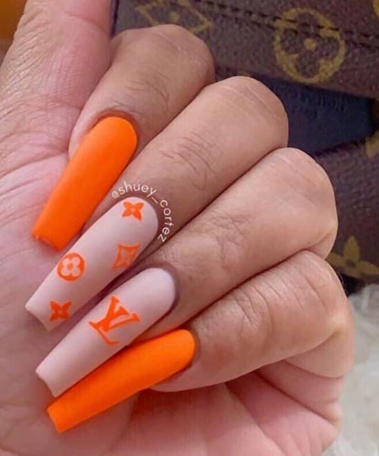 Trendy Popular Coffin Nail Designs