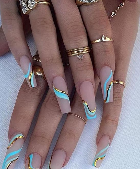 Valentine's Day French Tip Nails