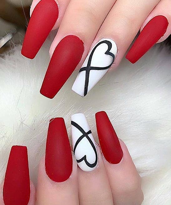 Valentines Day Nail Designs