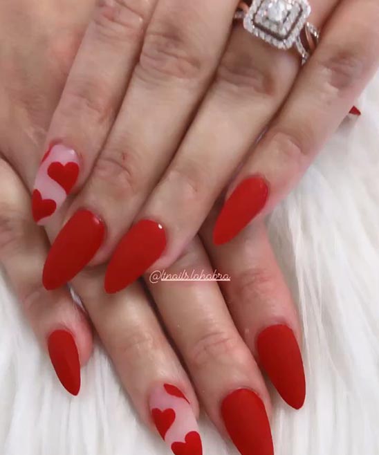 Valentine's Day Nails Acrylic