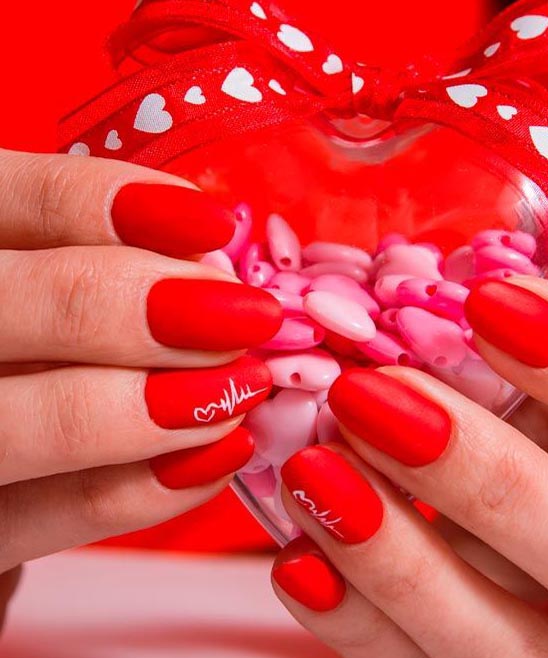 Valentines Day Press on Nails