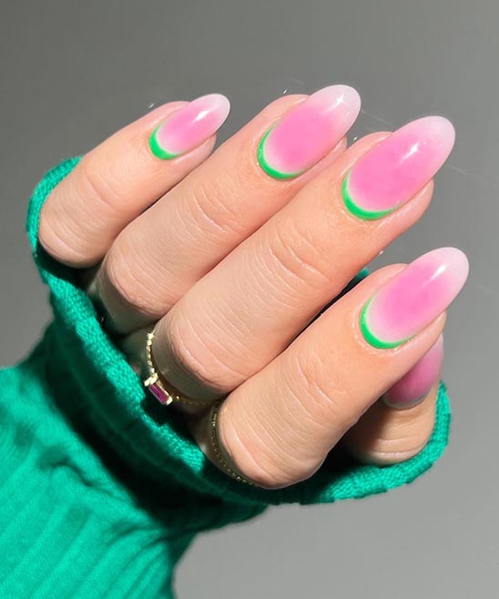 Watermelon Nail Art