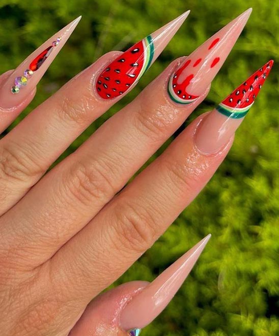 Watermelon Nail Decals