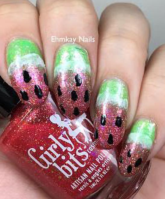 Watermelon Nail Polish