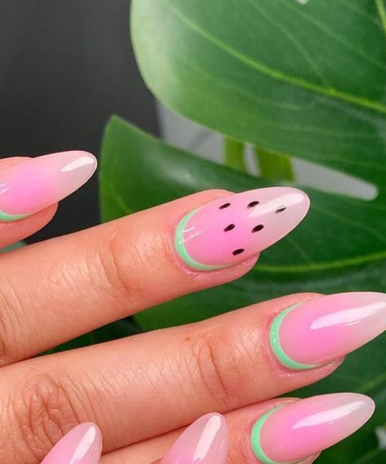 Watermelon Nails Easy