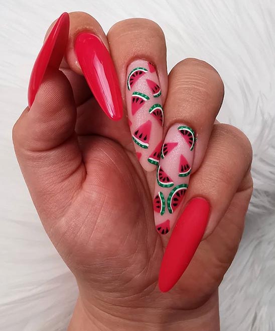 Watermelon Pink Nail Polish