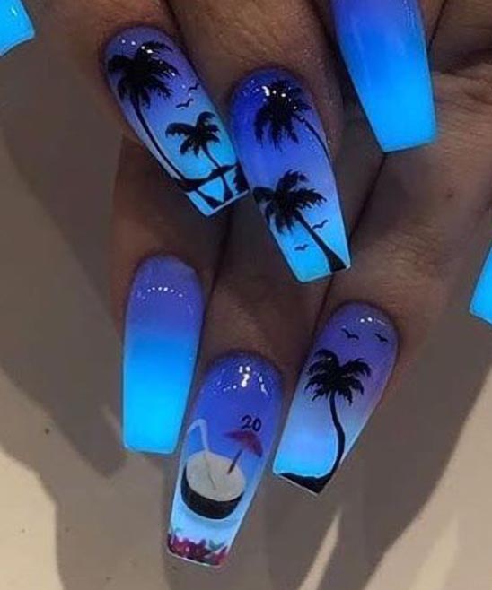 White Nail Designs Coffin