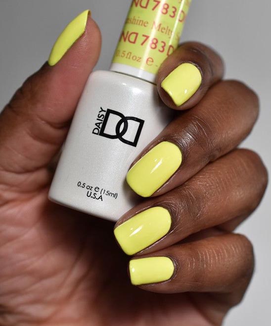 White and Yellow Nails