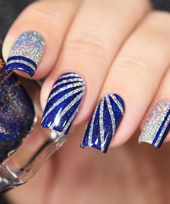 Winter Acrylic Nails