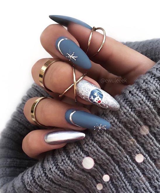 Winter Color Nails