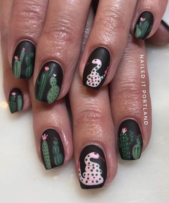 Winter Nails 2020 Coffin