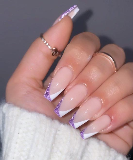 Yellow Design Coffin Nails