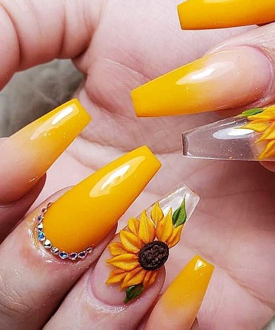 Yellow Nails Design