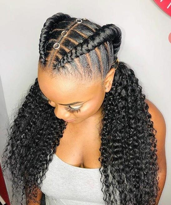 Braided Bun Hairstyles for Black Hair