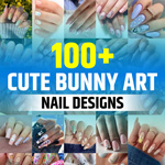 Bunny Nail Art Cute