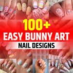 Bunny Nail Art Easy