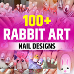 Bunny Rabbit Nail Art